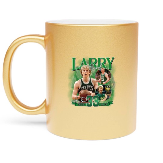 Discover Larry Bird Metallic Mugs, Larry Bird Metallic Mugs, Larry Bird Vintage Metallic Mugs