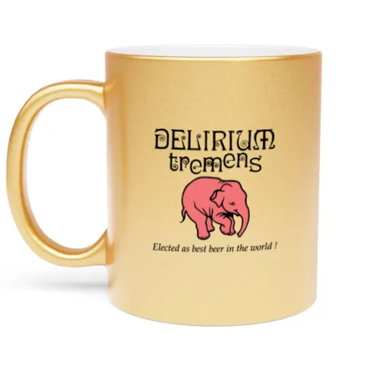Discover Delirium Tremens Metallic Mugs