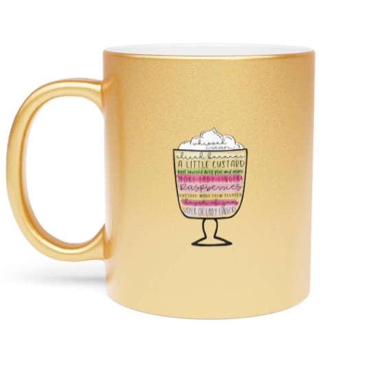 Discover Friends Thanksgiving Rachels Trifle Friends Funny Metallic Mugs