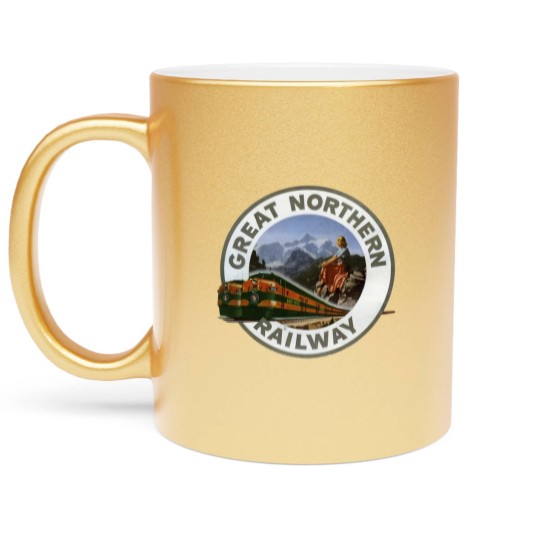 Discover Great-Northern-Railway Metallic Mugs