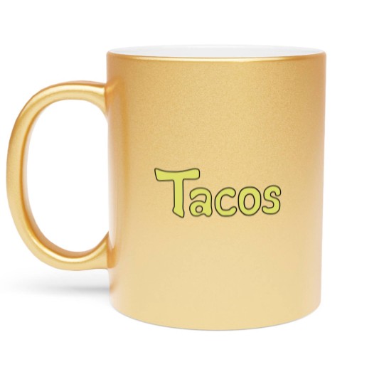 Discover Krillin Tacos Metallic Mugs