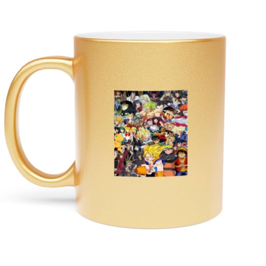Discover all anime characters Metallic Mugs