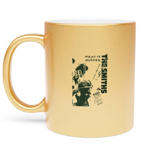 Discover The Smiths - Meat (Japanese) (green variant) Metallic Mugs