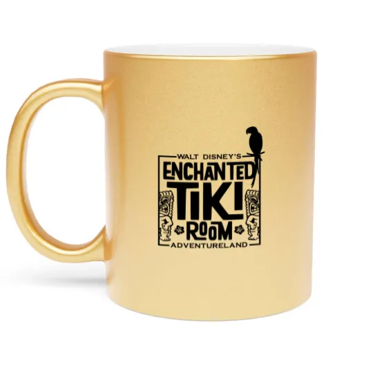 Discover Enchanted tiki room Metallic Mugs / In the tiki tiki tiki room / all the birds