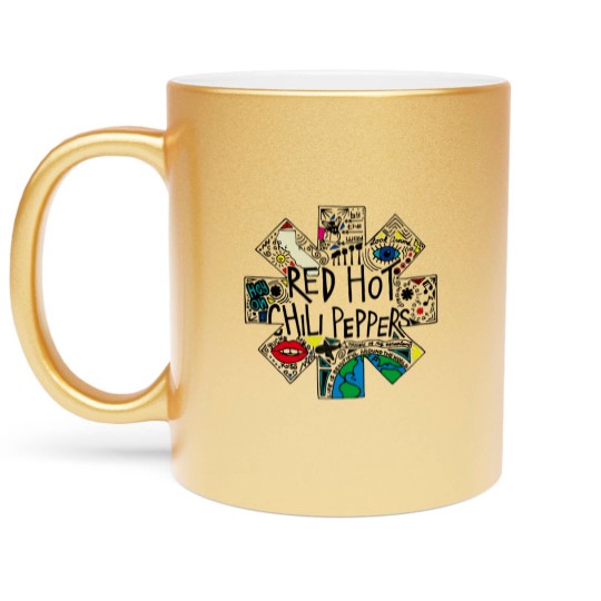 Discover Red Hot Chili Peppers Metallic Mugs