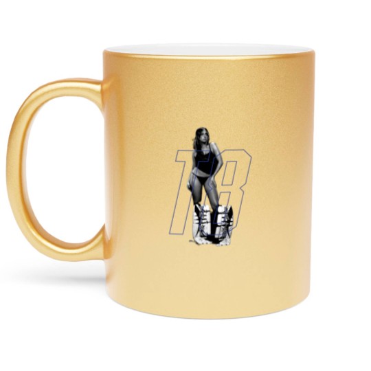 Discover Tate Mcrae Metallic Mugs, Think Later album Greedy Metallic Mugs, Unisex Merch
