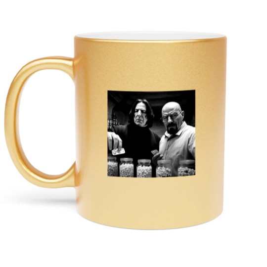 Discover Snape! We need to Cook! Unisex Gildan Cotton Metallic Mugs