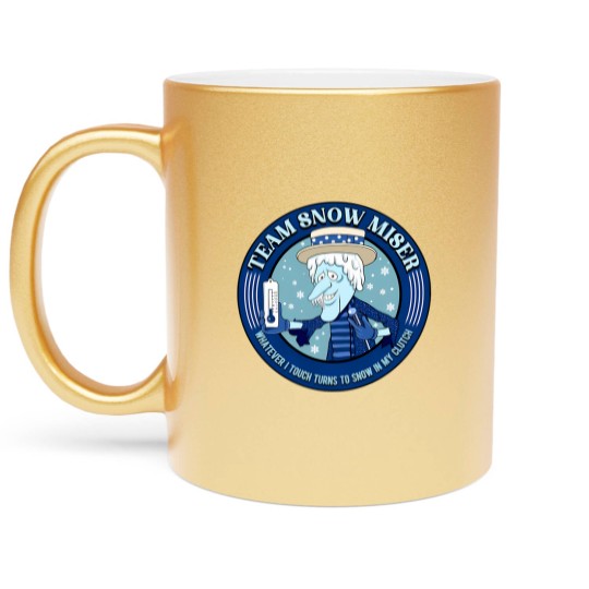 Discover Team Snow Miser - Snow Miser - Metallic Mugs