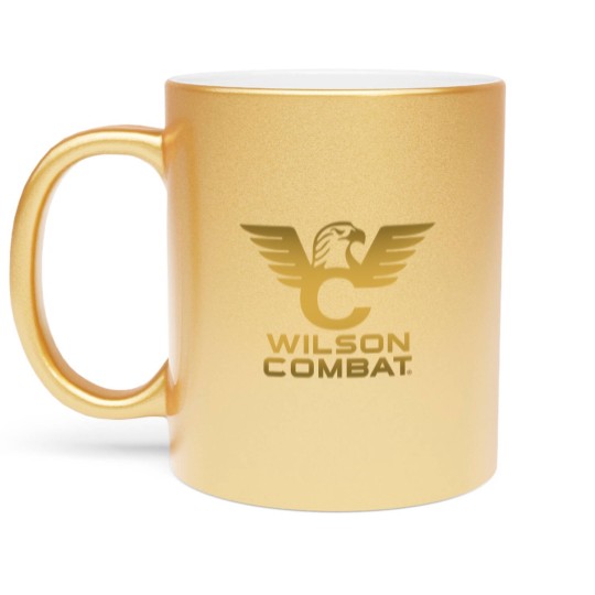 Discover wilson combat golden logo Metallic Mugs