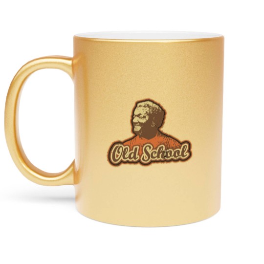 Discover Sanford and Son Funny 70's TV Show Fredsanford Old School Men's Metallic Mugs