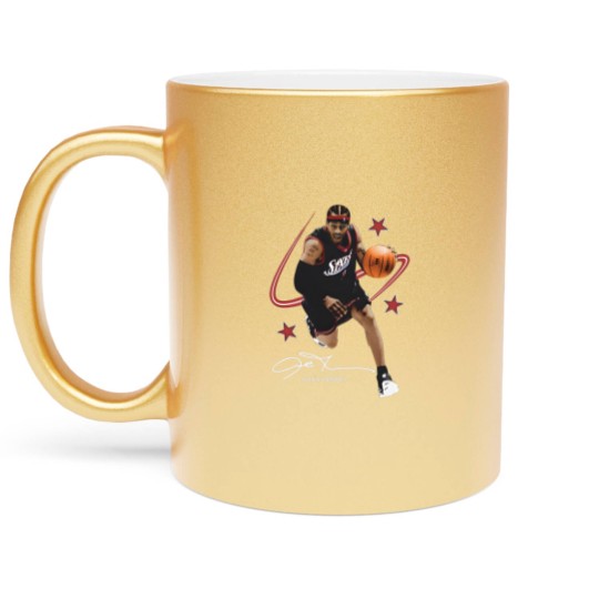 Discover ALLEN IVERSON Metallic Mugs, Rare The Answer Rap Metallic Mugs Vintage Metallic Mugs