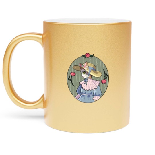 Discover Cat lady - Cat Lady - Metallic Mugs