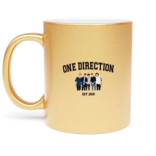Discover Vintage One Direction Since 2010 Metallic Mugs, One Direction Metallic Mugs, One Direction Merch
