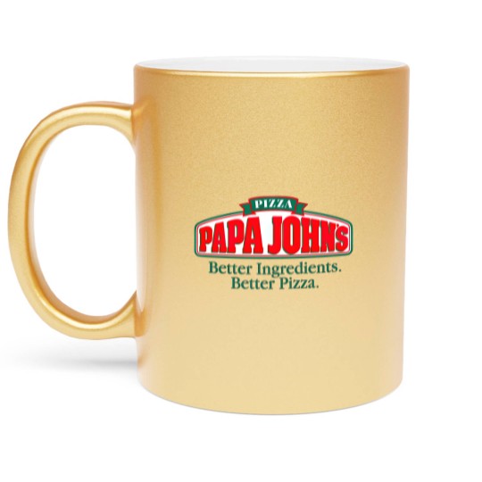 Discover PAPA JOHNS Metallic Mugs