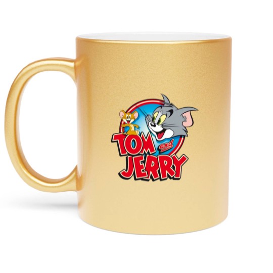 Discover Tom And Jerry Cartoon Metallic Mugs