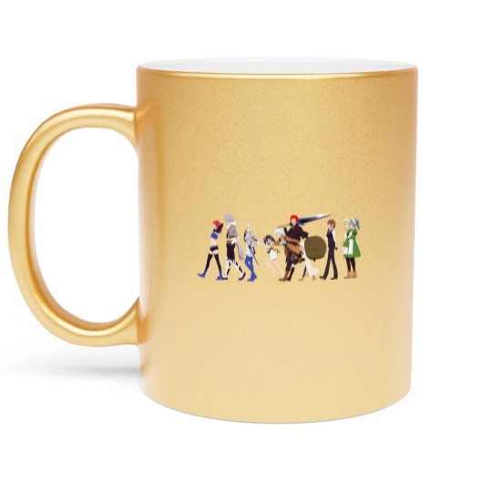 Discover Danmachi Metallic Mugs