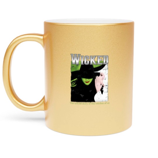 Discover Wicked Broadway A New Musical Metallic Mugs, Wicked Metallic Mugs