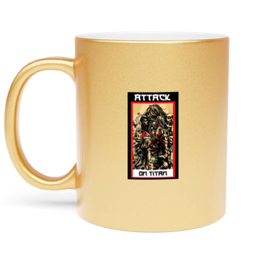 Discover AO Titan all titan - AO Titan - Metallic Mugs