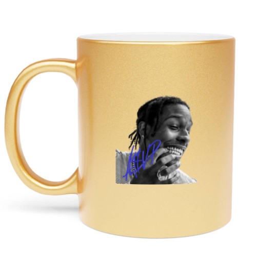 Discover ASAP Rocky Metallic Mugs, asap Graphic Metallic Mugs, Rocky Merch