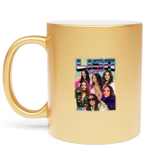 Discover 90s Vintage Metallic Mugs, Lisa Barlow, RHOSLC, The Real Housewives Metallic Mugs