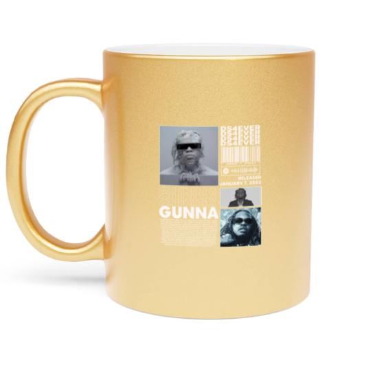 Discover Gunna Rap Metallic Mugs