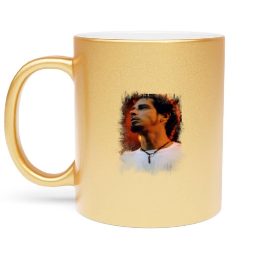 Discover Chris Cornell Chris Cornell in loving memory Metallic Mugs