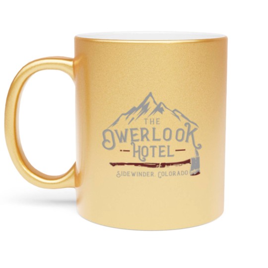 Discover The Shining Overlook Hotel Metallic Mugs, Movie Inspired ,The Shining Halloween Metallic Mugs