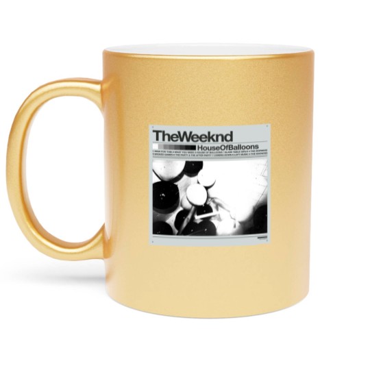 Discover Weeknds - House Of Balloons Metallic Mugs