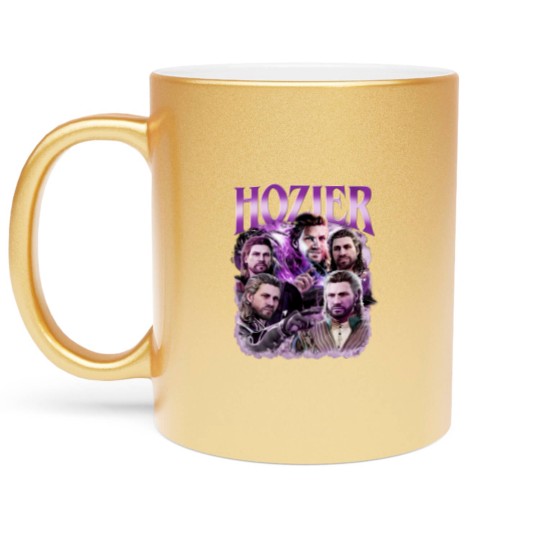 Discover Bootleg Metallic Mugs, Hozier Gale BG3 Metallic Mugs, Gale Baldurs Gate 3 Vintage Metallic Mugs