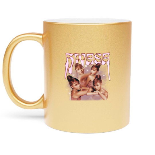 Discover Hwasa Retro Vintage Metallic Mugs, Hwasa Mamamoo Metallic Mugs
