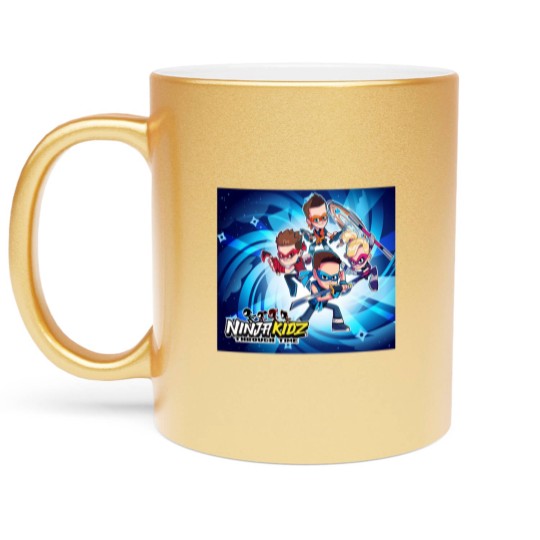 Discover Ninja Kidz TV Merch for Kids(1)Ninja Kidz TV Merch for Kids Metallic Mugs