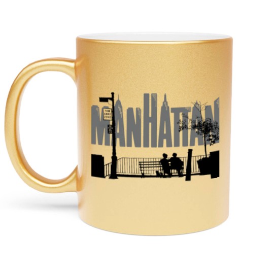Discover Manhattan - Manhattan - Metallic Mugs