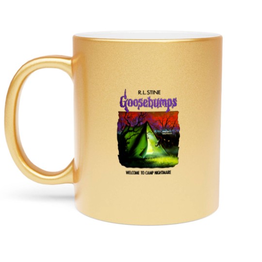 Discover Goosebumps - Welcome to Camp Nightmare  Metallic Mugs
