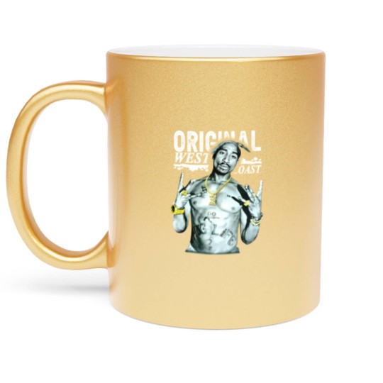 Discover Cool TuPac 90s Rap Metallic Mugs, 2Pac Metallic Mugs