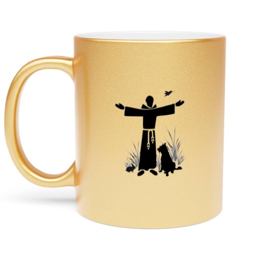 Discover Feast of St Francis of Assisi Metallic Mugs