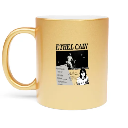Discover 90 Ethel Cain,The Blood Stained Blonde Tour, Ethel funny Cain Metallic Mugs