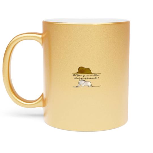 Discover Le Petit Prince Metallic Mugs, Little Prince Metallic Mugs, Boa Elephant or Hat Metallic Mugs, Prince and Fox Metallic Mugs