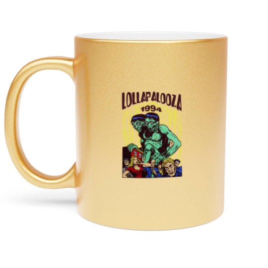 Discover Vintage 1994 Lollapalooza Tour Metallic Mugs