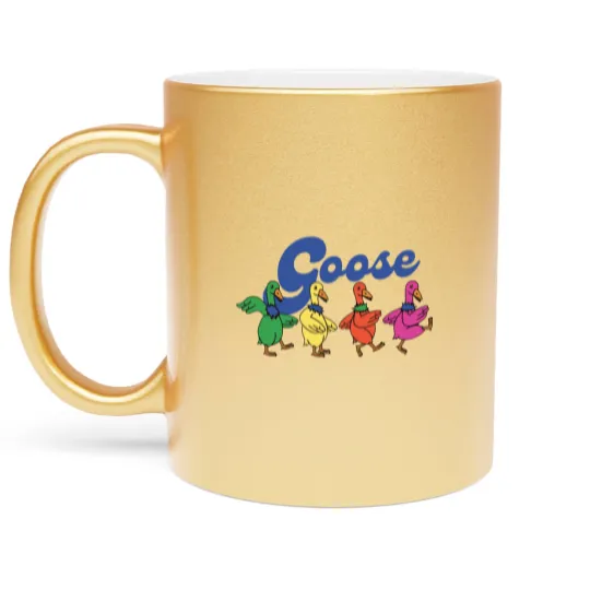 Discover Goose the Band Dancing Goose Metallic Mugs, Gift for Music Fan