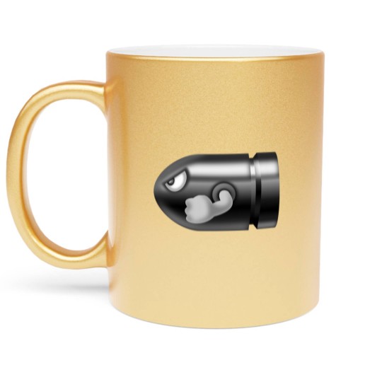 Discover bullet bill Metallic Mugs