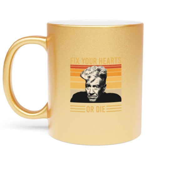 Discover Fix Your Hearts or Die - Fix Your Hearts Or Die - Metallic Mugs