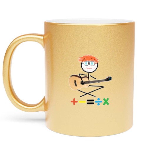Discover Funny Sheeran Onesies, the Mathematics Tour Onesies, Ed Shee Concert Onesies Metallic Mugs