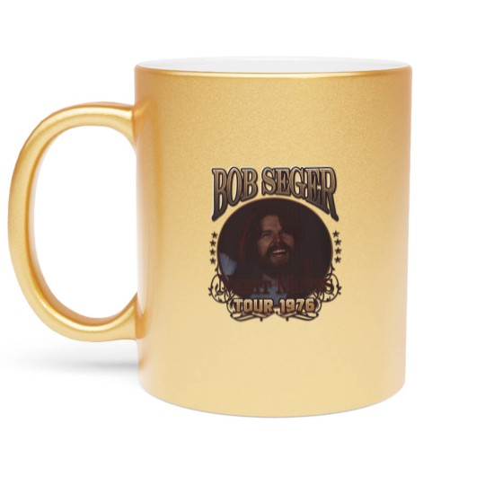 Discover Bob Seger Vintage Metallic Mugs