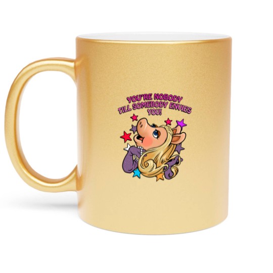 Discover Miss Puppet Character Piggy  Love You Metallic Mugs