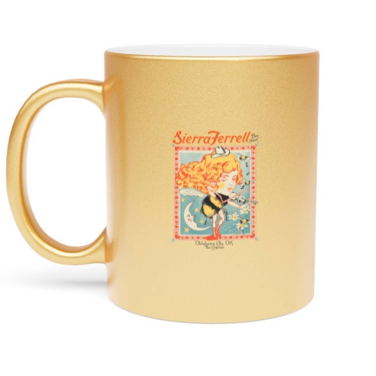 Discover NEW Sierra Ferrell Tour 2025 Gift For Fan Metallic Mugs
