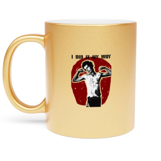 Discover Sid Vicious I Did It My Way Metallic Mugs
