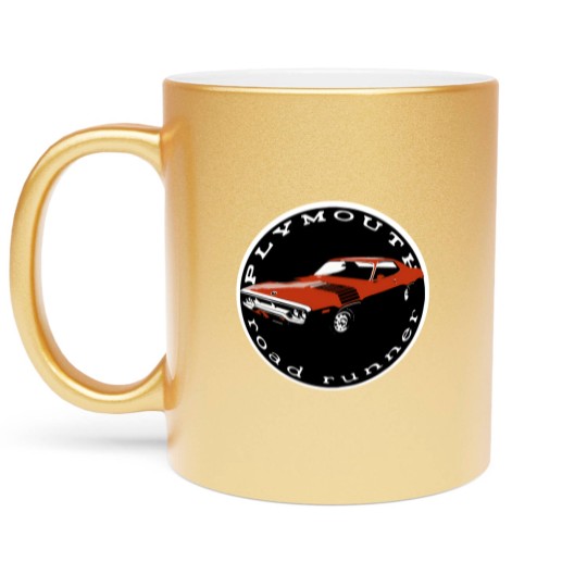 Discover 1972 Plymouth Road Runner Hardtop Metallic Mugs