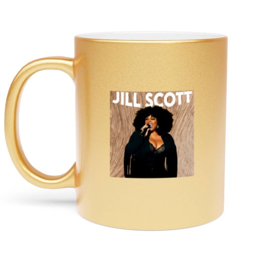 Discover jill scott Metallic Mugs