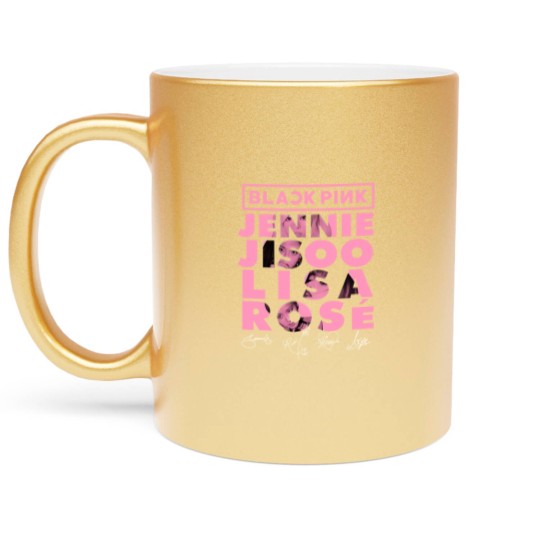 Discover Blackpink world tour 2025 Metallic Mugs
