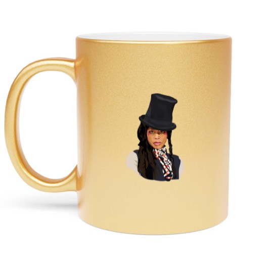 Discover Erykah Badu - Erykah Badu - Metallic Mugs